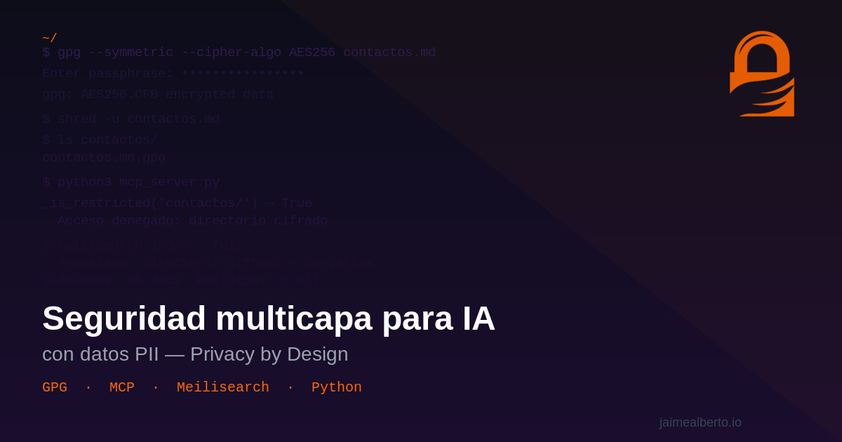 Arquitectura de seguridad multicapa para un asistente IA con datos PII